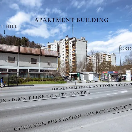 Elegant 1-bedroom Near Hill Forest * Ljubljana